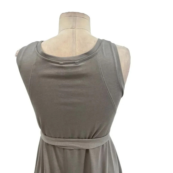 United by Blue Gray Organic Cotton Tencel Tank Dress Mini Size‎ Small - Picture 8 of 10